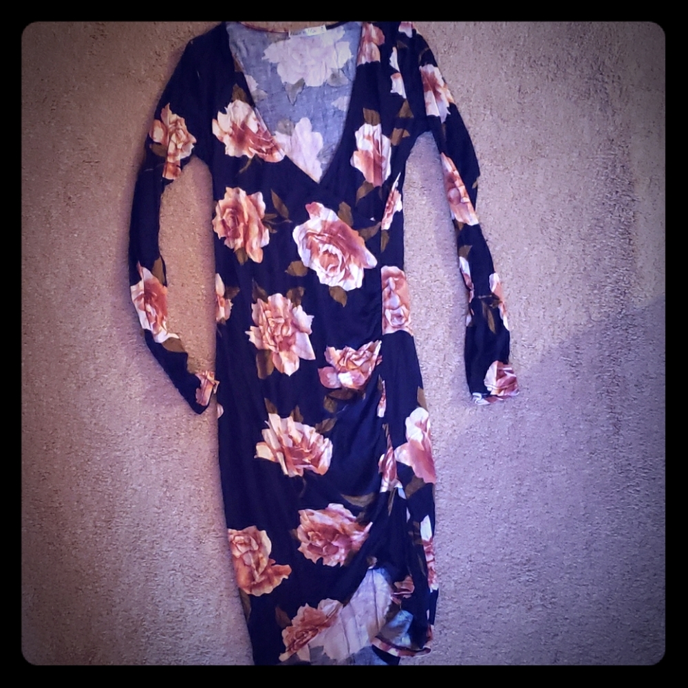 Plunge wrap dress (Only worn once as seen in Pic)